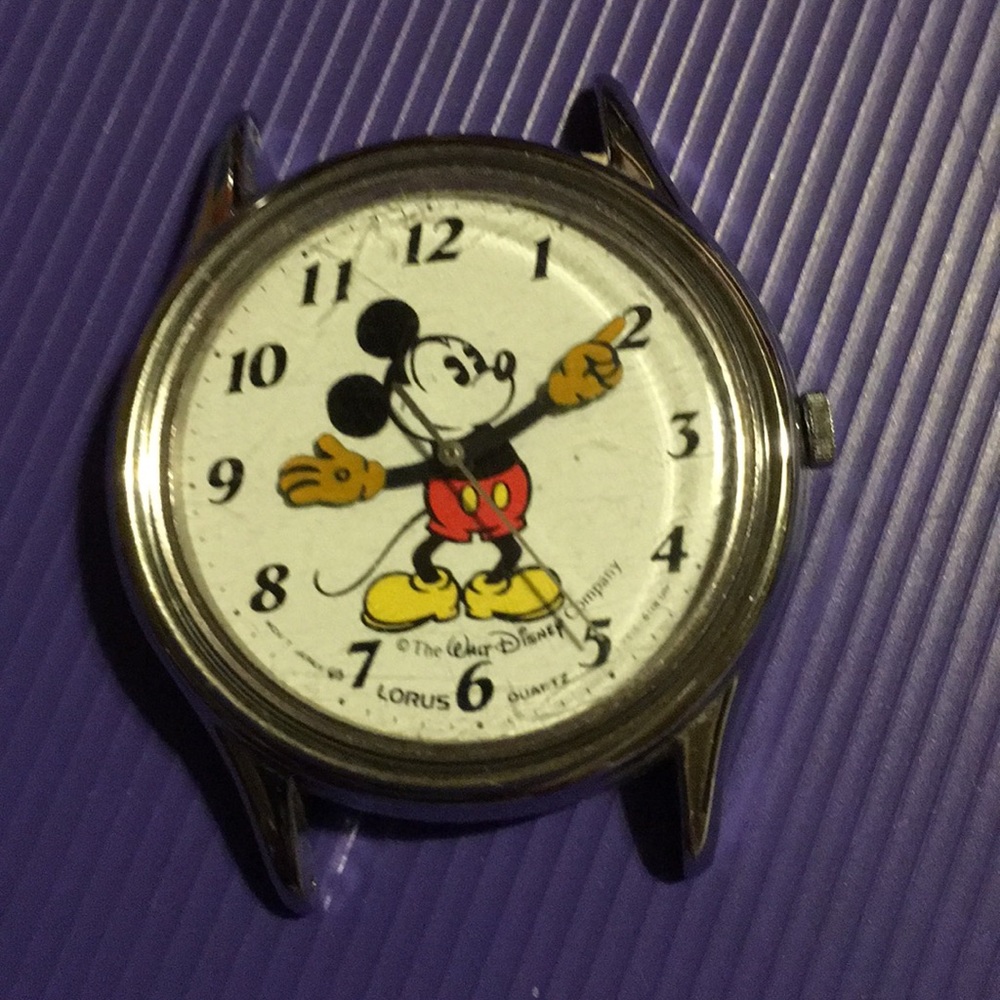 Vintage Mickey Mouse Walt Disney Company watch